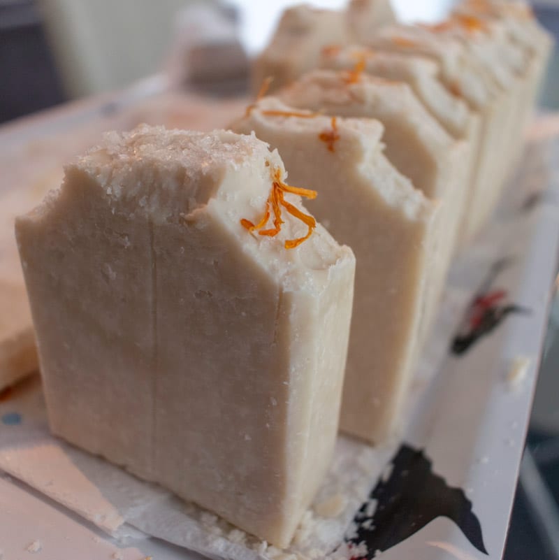 savon kaolin et fleur de sel