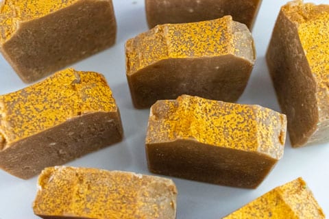 savon oriental argan rhassoul découpé