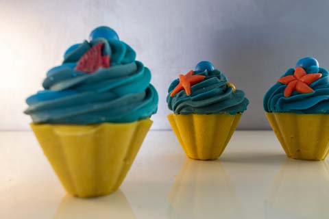 savons cupcakes été indien