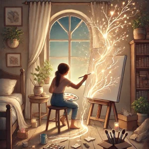 Créer, c’est se soigner un peu