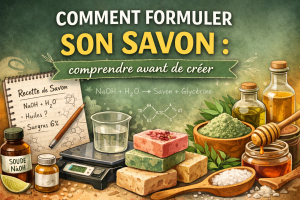 Comment formuler son savon