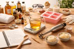 vocabulaire savonnerie cosmétique