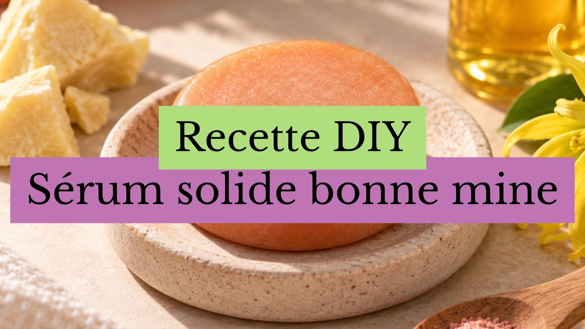 sérum solide bonne mine